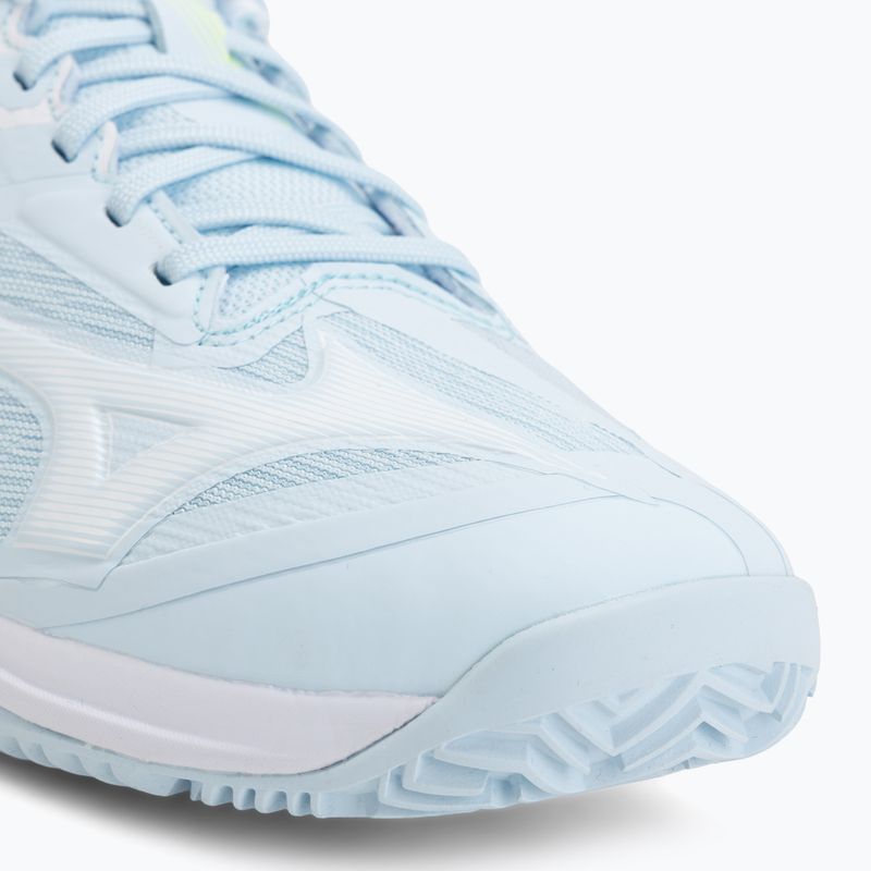 Încălțăminte de tenis pentru femei Mizuno Wave Exceed Court CC W ice water/lightning yellow/anc 7