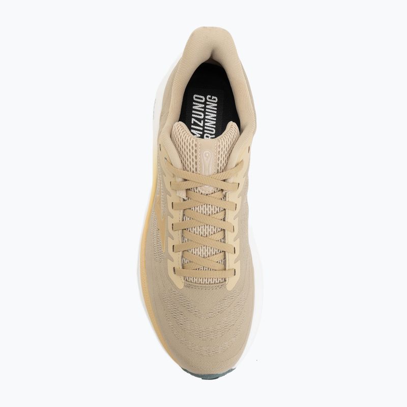 Încălțăminte de alergare pentru bărbați Mizuno Wave Sky 9 pale khaki/curds&whey/ curds&white 5