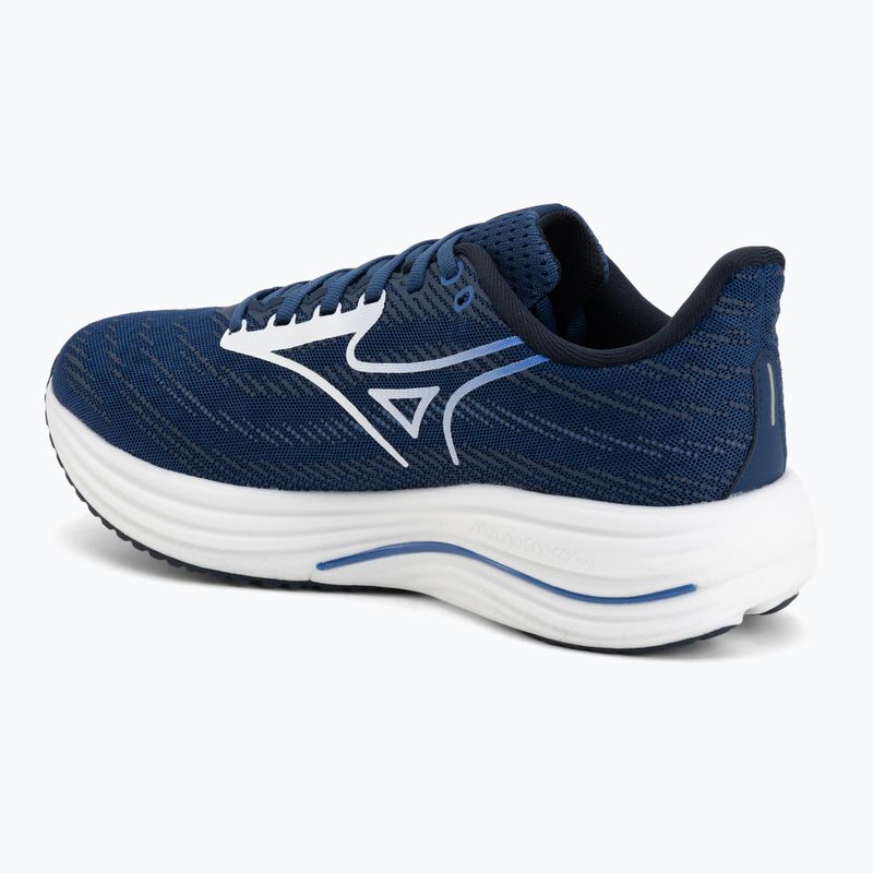 Încălțăminte de alergare pentru bărbați Mizuno Wave Rider 29 estate blue/white/lightning yellow 3