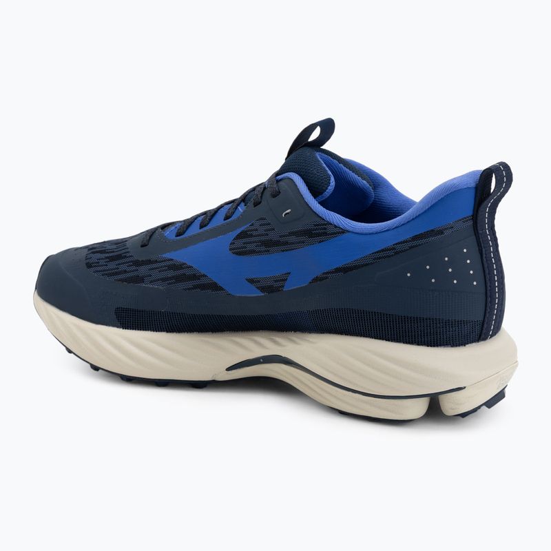 Încălțăminte de alergare pentru bărbați Mizuno Wave Rider TT 3 dress blues/dazzling blue/lightning yellow 3