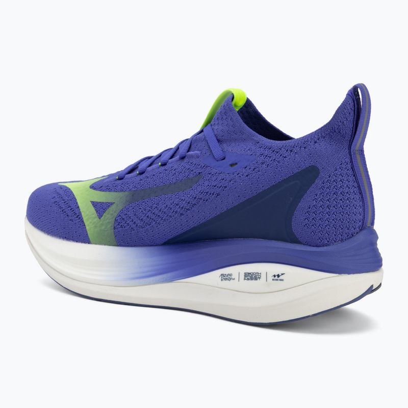 Încălțăminte de alergare pentru bărbați Mizuno Neo Vista 2 dazzling blue/white/lightning yellow 3