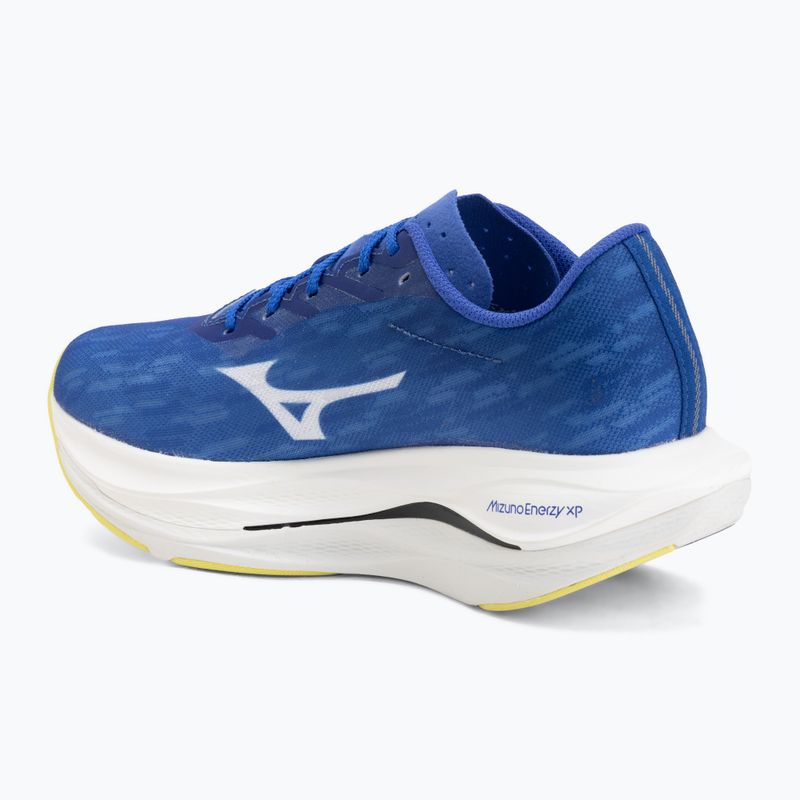 Încălțăminte de alergare pentru bărbați Mizuno Wave Rebellion Flash 3 dazzling blue/surf the web/fortune yellow 3