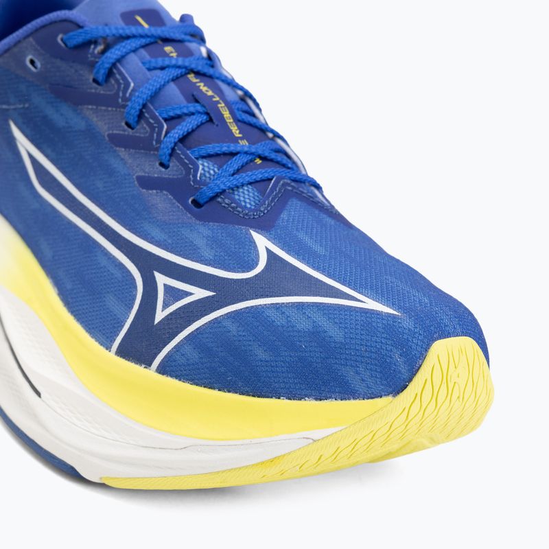 Încălțăminte de alergare pentru bărbați Mizuno Wave Rebellion Flash 3 dazzling blue/surf the web/fortune yellow 7