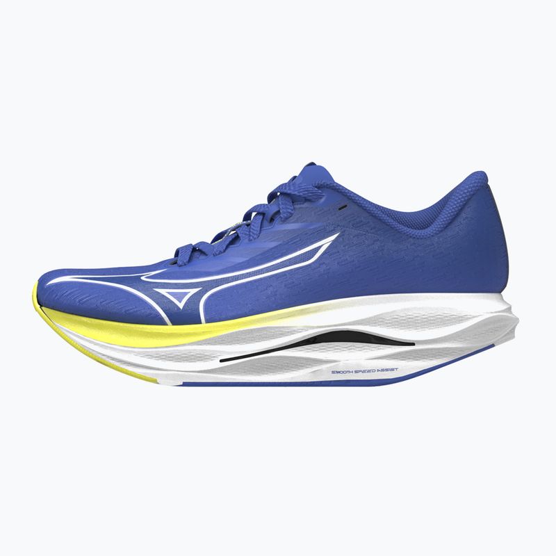 Încălțăminte de alergare pentru bărbați Mizuno Wave Rebellion Flash 3 dazzling blue/surf the web/fortune yellow