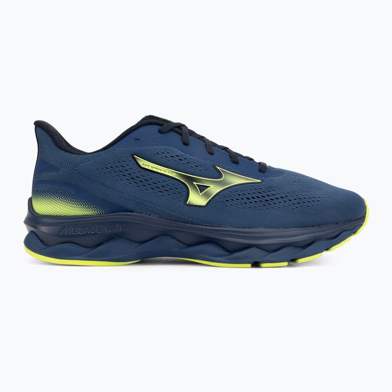 Încălțăminte de alergare pentru bărbați Mizuno Wave Serene 2 GTX estate blue/lightning yellow 2