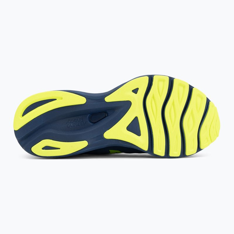 Încălțăminte de alergare pentru bărbați Mizuno Wave Serene 2 GTX estate blue/lightning yellow 4