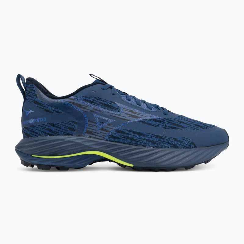 Încălțăminte de alergare pentru bărbați  Mizuno Wave Rider GTX 3 estate blue/dazzling blue/lightning yellow 2
