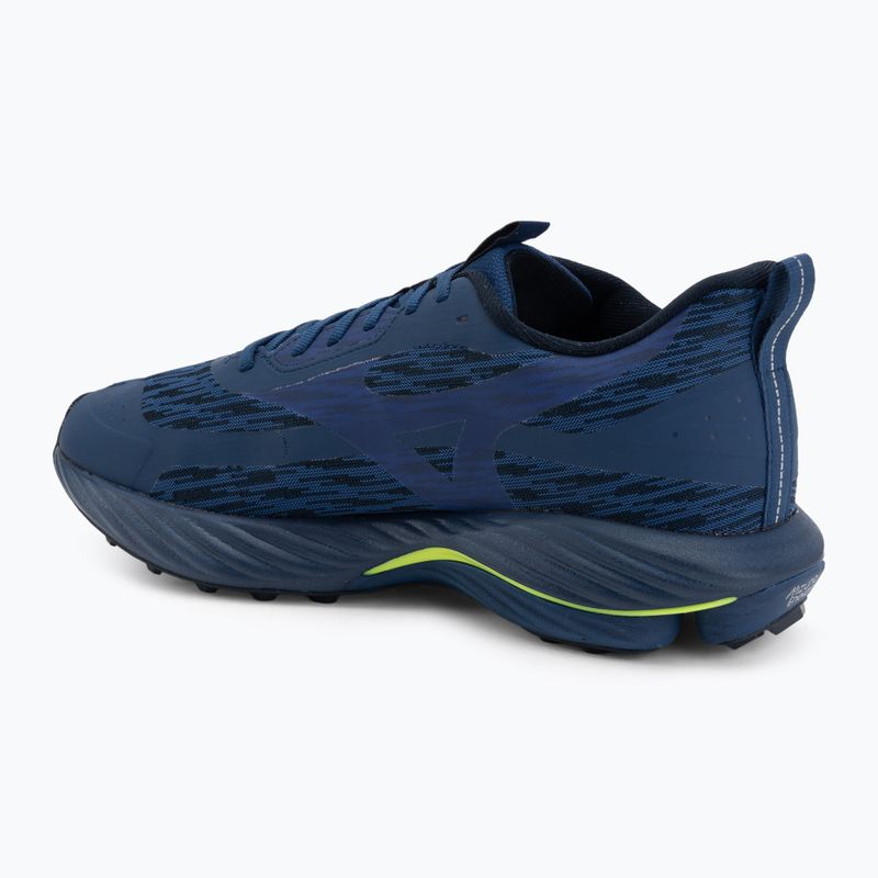 Încălțăminte de alergare pentru bărbați  Mizuno Wave Rider GTX 3 estate blue/dazzling blue/lightning yellow 3