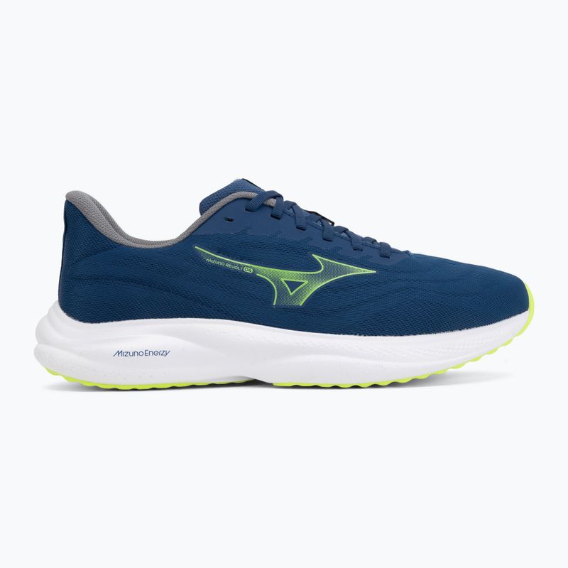 Încălțăminte de alergare pentru bărbați Mizuno Revolt 4 estate blue/lightning yellow 2