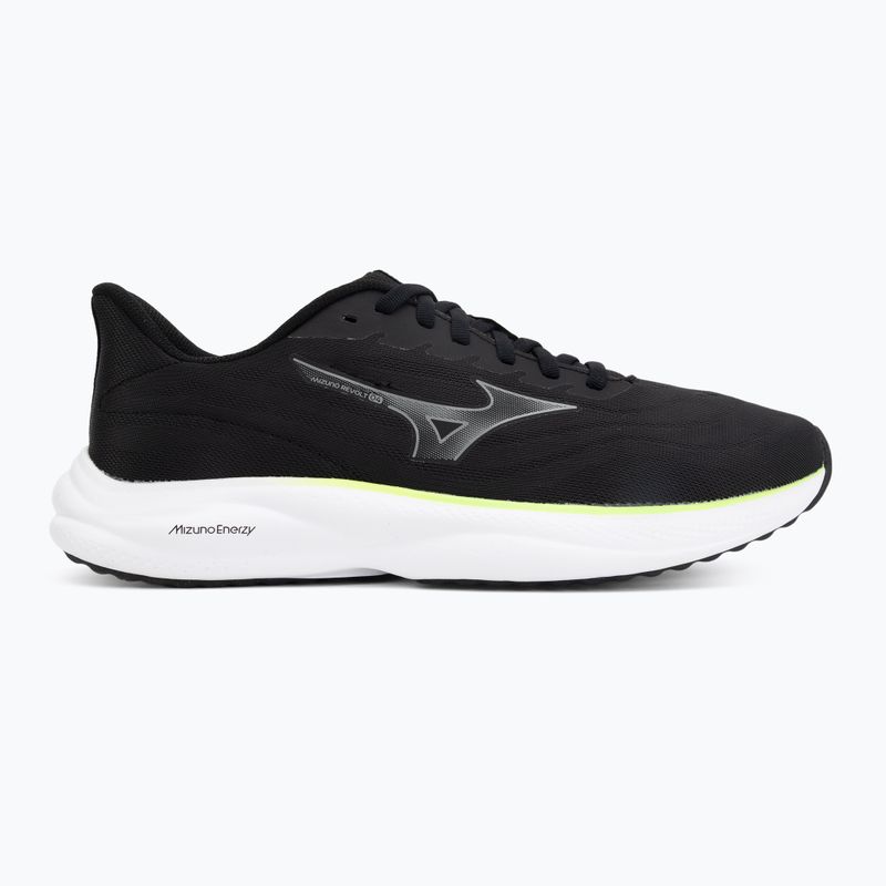 Încălțăminte de alergare pentru bărbați Mizuno Revolt 4 black/ultimate gray/glowing apple 2