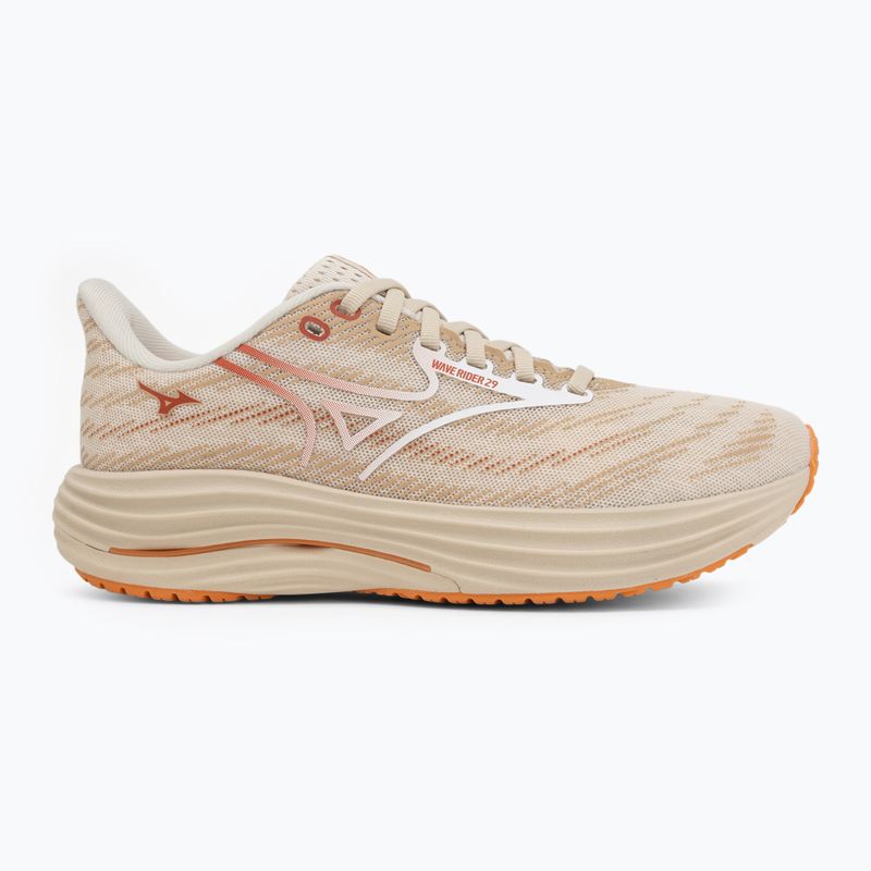 Încălțăminte de alergare pentru femei Mizuno Wave Rider 29 summer sand/white/autumn sunset 2