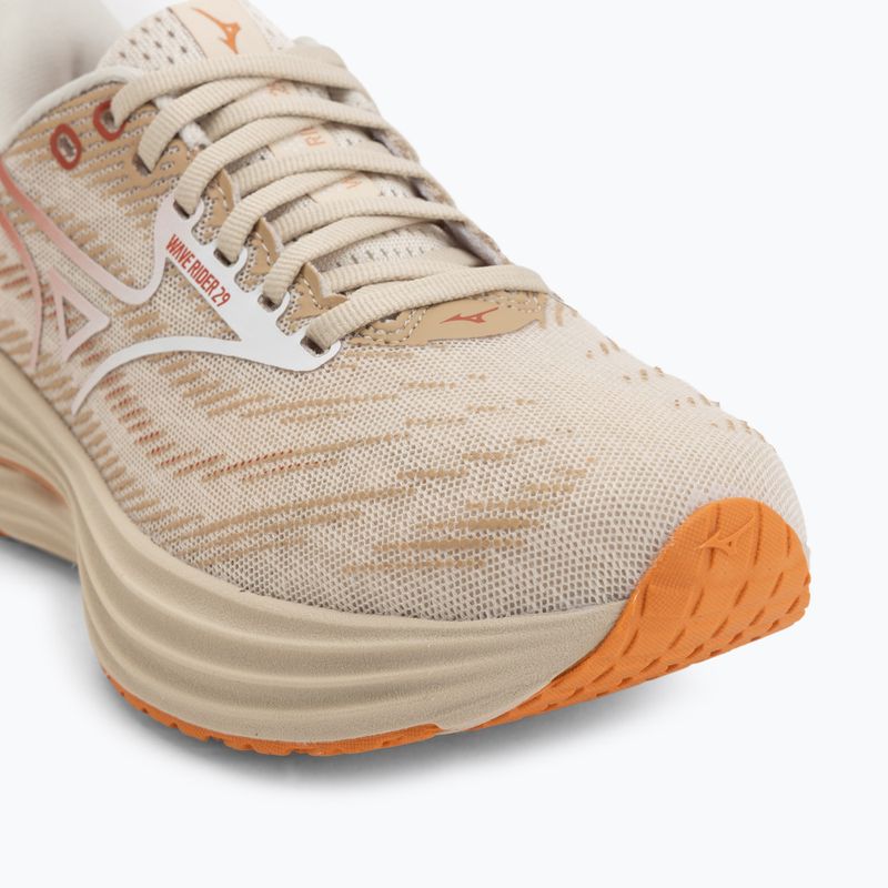 Încălțăminte de alergare pentru femei Mizuno Wave Rider 29 summer sand/white/autumn sunset 7