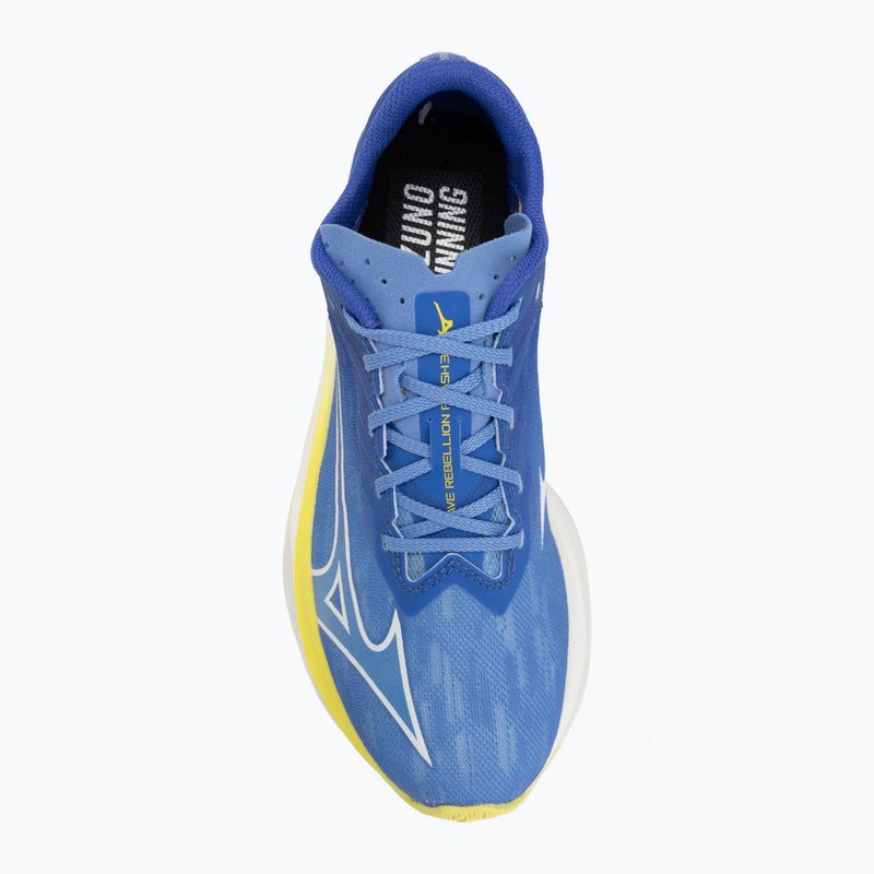 Încălțăminte de alergare pentru femei Mizuno Wave Rebellion Flash 3 ultramarine/dazzling blue/fortune yellow 5