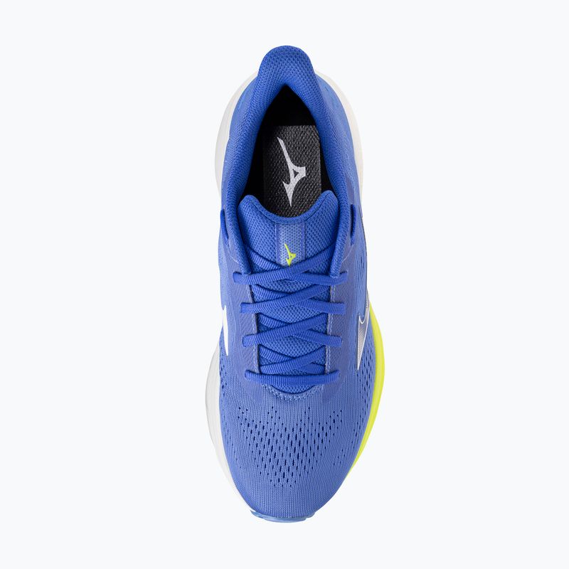 Încălțăminte de alergare pentru femei Mizuno Wave Serene 2 ultramarine/gf ehite/fortune yellow 4