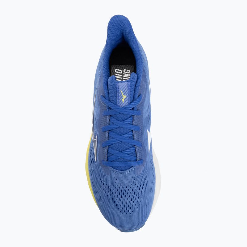 Încălțăminte de alergare pentru femei Mizuno Wave Serene 2 ultramarine/gf ehite/fortune yellow 5