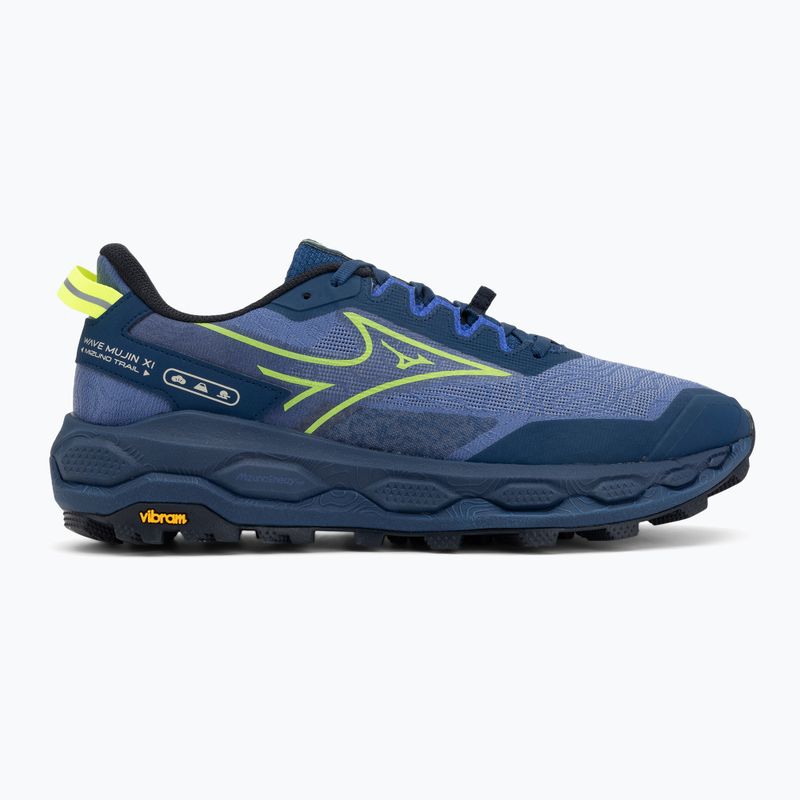 Încălțăminte de alergare pentru bărbați Mizuno Wave Mujin 11 dazzling blue/lightning yellow 2