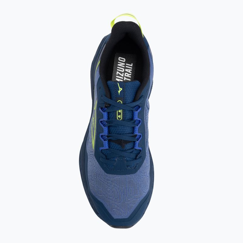 Încălțăminte de alergare pentru bărbați Mizuno Wave Mujin 11 dazzling blue/lightning yellow 5