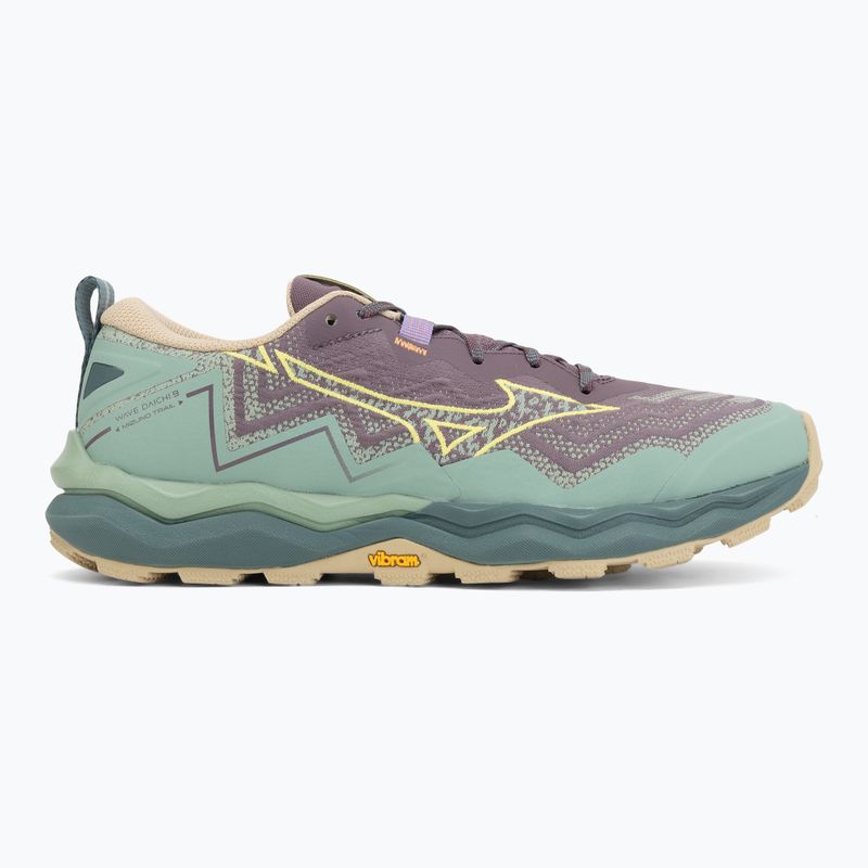 Încălțăminte de alergare pentru femei Mizuno Wave Daichi 9 granite green/fortune yellow 2