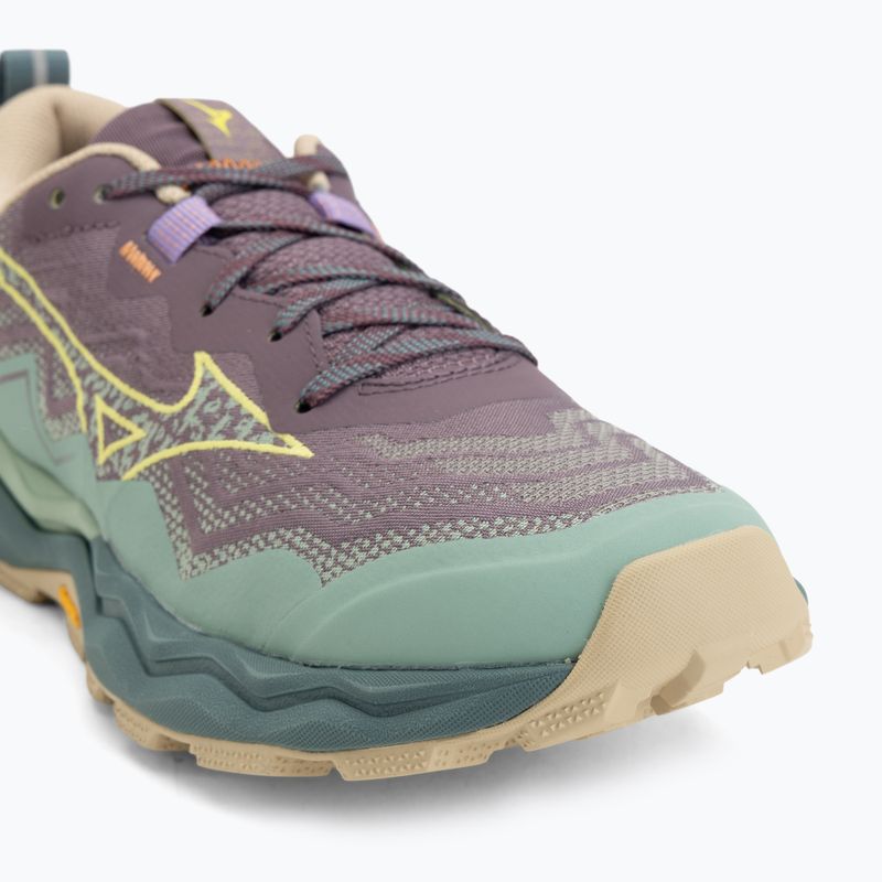 Încălțăminte de alergare pentru femei Mizuno Wave Daichi 9 granite green/fortune yellow 7