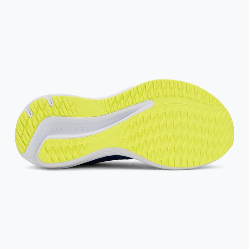 Încălțăminte de alergare pentru copii Mizuno Enerzy Rider Jr surf the web/lightning yellow 4