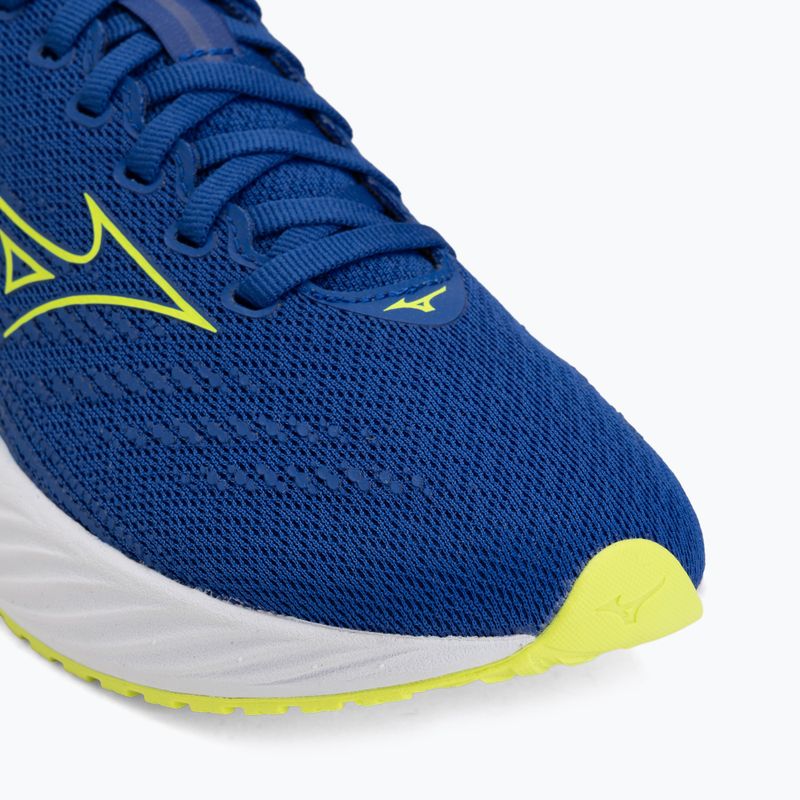 Încălțăminte de alergare pentru copii Mizuno Enerzy Rider Jr surf the web/lightning yellow 7