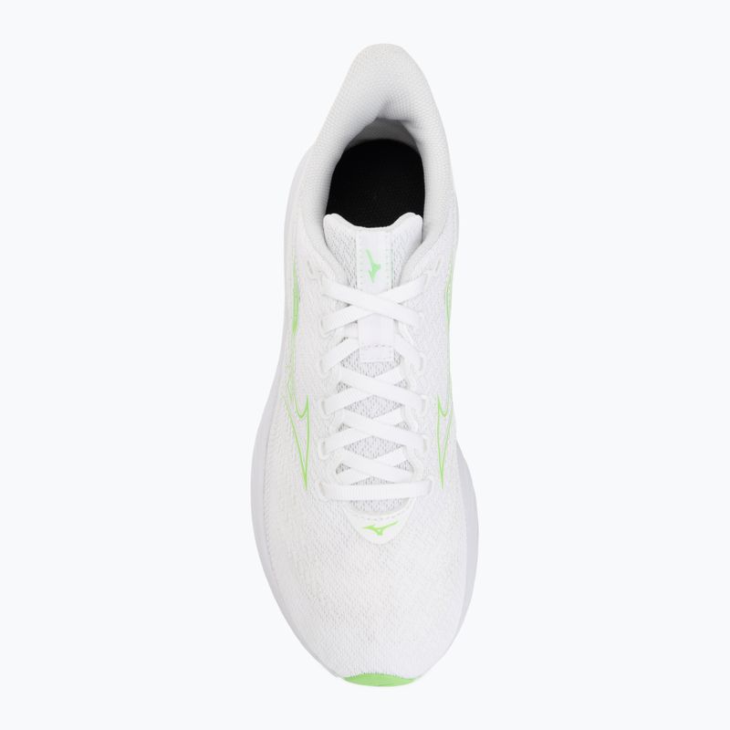 Încălțăminte de alergare pentru copii Mizuno Enerzy Rider Jr white/glowing apple 5