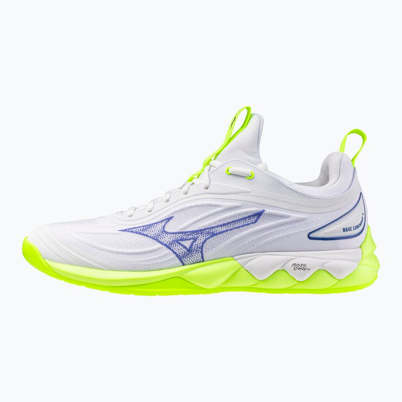 Încălțăminte de volei Mizuno Wave Luminous 3 white/lightning yellow/dazzling blue