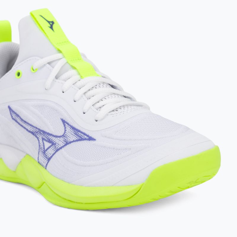 Încălțăminte de volei Mizuno Wave Luminous 3 white/lightning yellow/dazzling blue 7