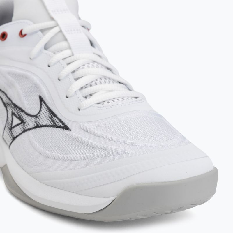 Încălțăminte de volei Mizuno Wave Luminous 3 white/black/fiery red 7