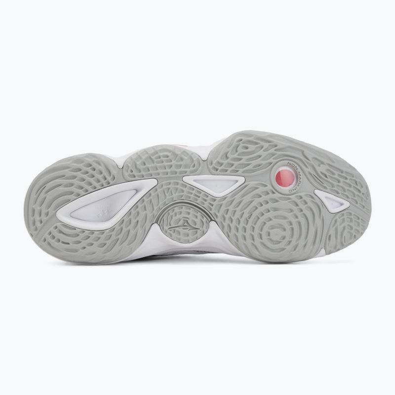 Încălțăminte de volei Mizuno Wave Momentum Elite Mid white/black/fiery red 4