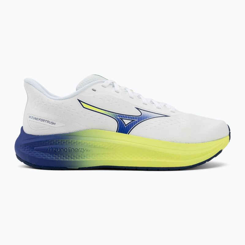 Încălțăminte de alergare pentru bărbați Mizuno Fortrush white/estate blue/lightning yellow 2