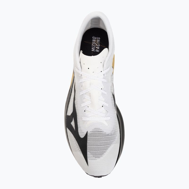Încălțăminte de alergare Mizuno Hyperwarp Elite white/black/gold 5