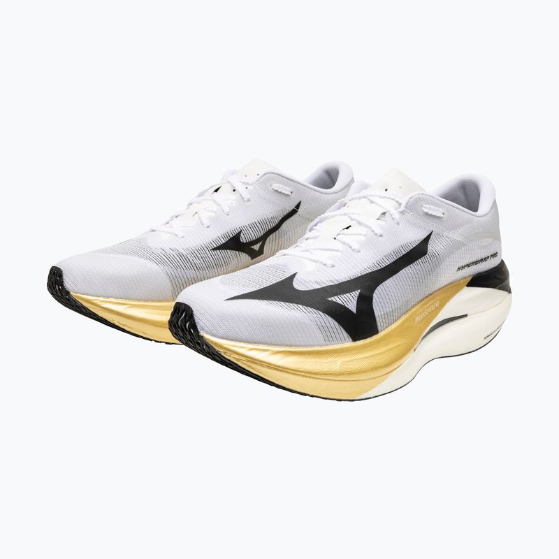 Încălțăminte de alergare Mizuno Hyperwarp Pro white/black/gold 5