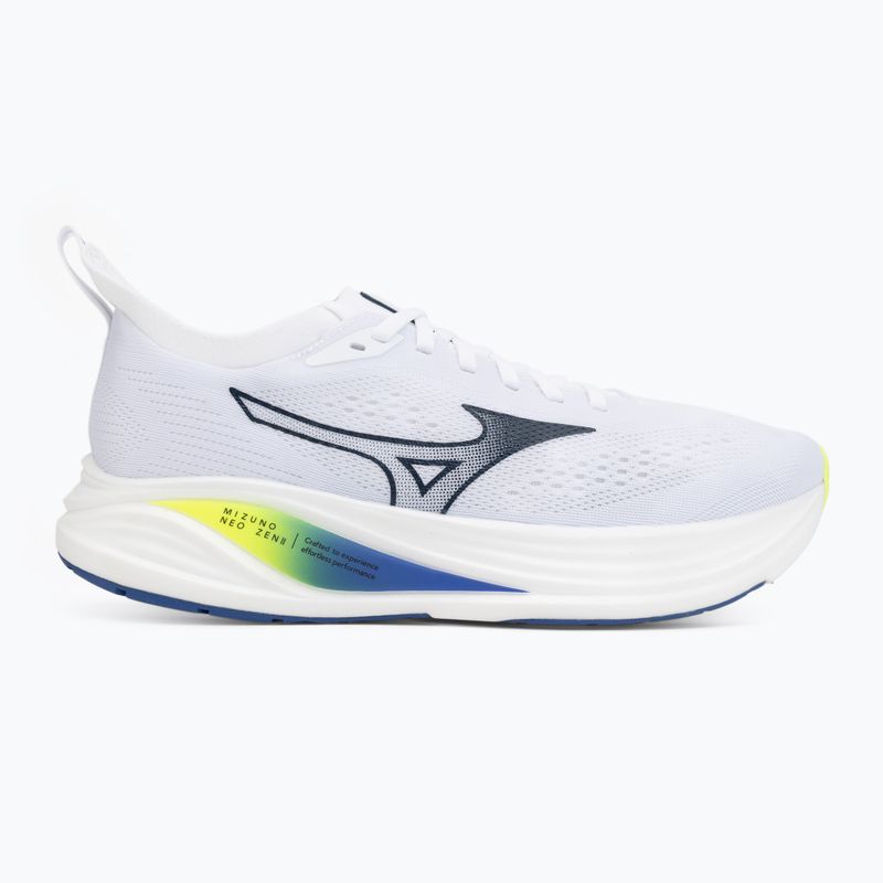Încălțăminte de alergare pentru bărbați Mizuno Neo Zen 2 white/estate blue/lightning yellow 2