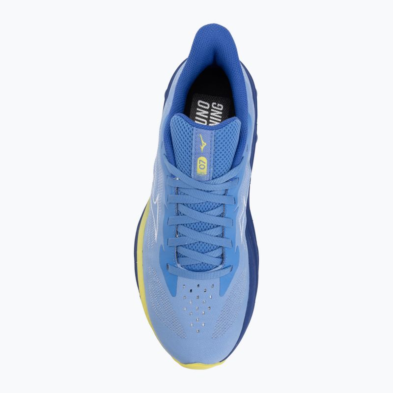 Încălțăminte de alergare pentru femei Mizuno Wave Skyrise 7 ultramarine/white/ dazzling blue 5