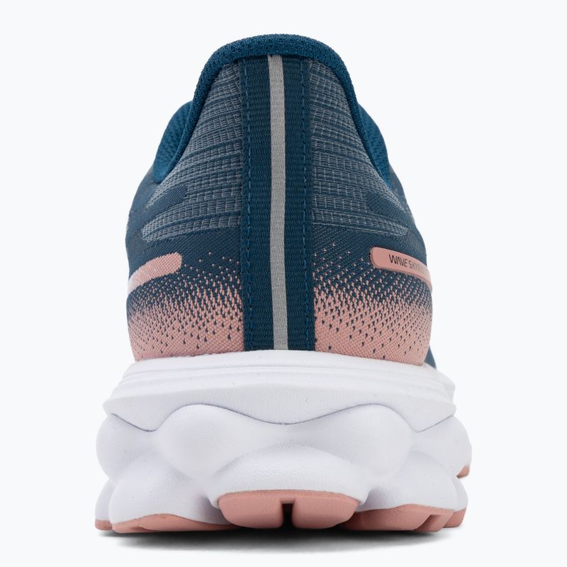 Încălțăminte de alergare pentru femei Mizuno Wave Skyrise 7 sailor blue/white/rose elegance 6