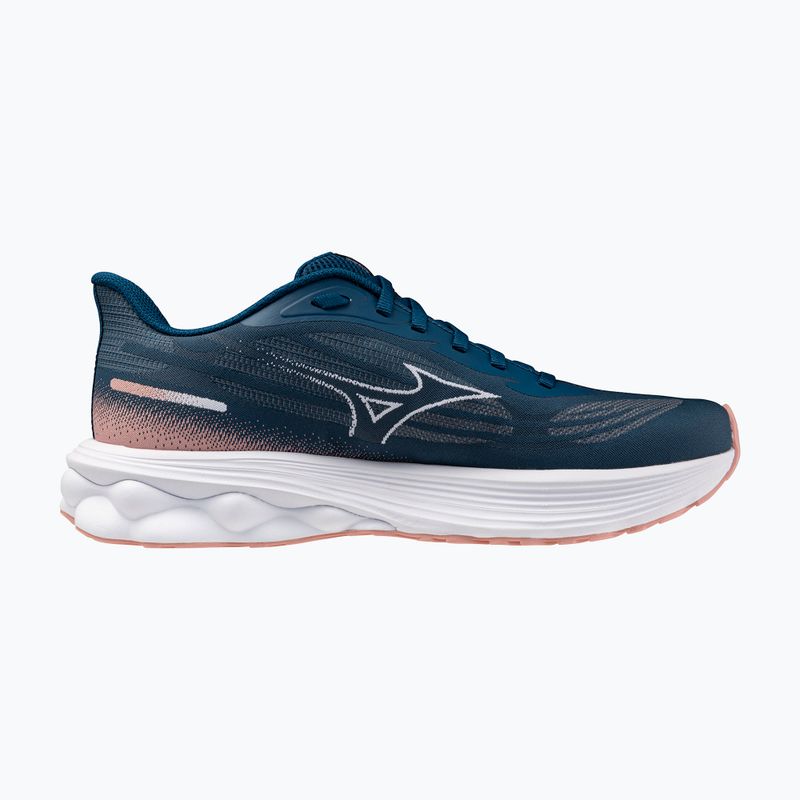 Încălțăminte de alergare pentru femei Mizuno Wave Skyrise 7 sailor blue/white/rose elegance 2