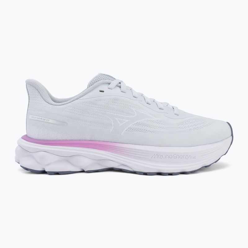 Încălțăminte de alergare pentru femei Mizuno Wave Skyrise 7 ancient water/white/first bloom 2