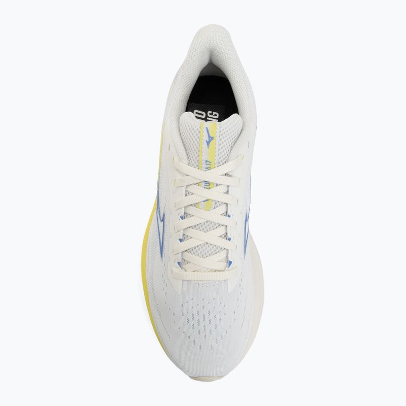 Încălțăminte de alergare pentru femei Mizuno Wave Ultima 17 snow white/ultramarine/fortune yellow 5