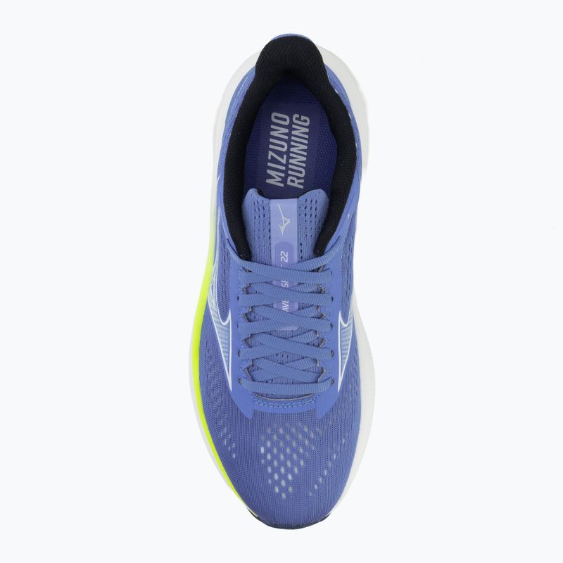 Încălțăminte de alergare pentru femei Mizuno Wave Inspire 22 ultramarine/white/lightning yellow 5