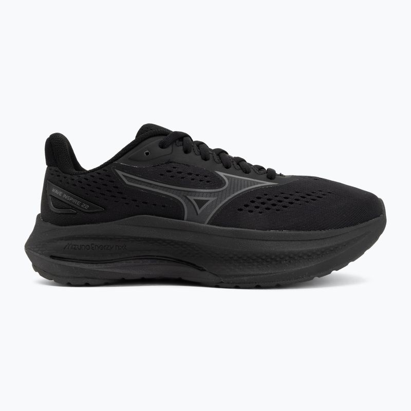 Încălțăminte de alergare pentru femei Mizuno Wave Inspire 22 D black/black sand/black 2
