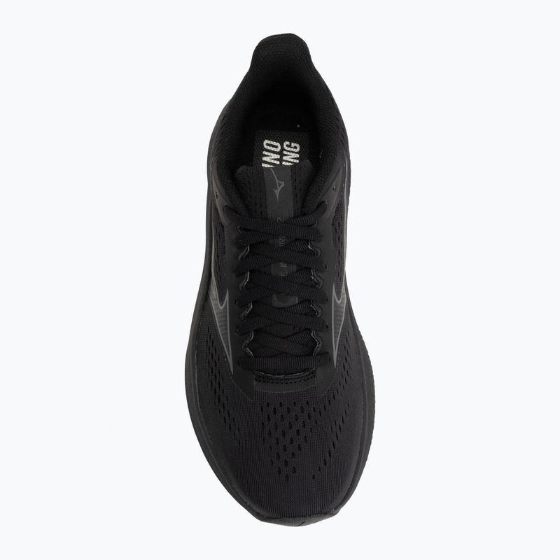 Încălțăminte de alergare pentru femei Mizuno Wave Inspire 22 D black/black sand/black 5