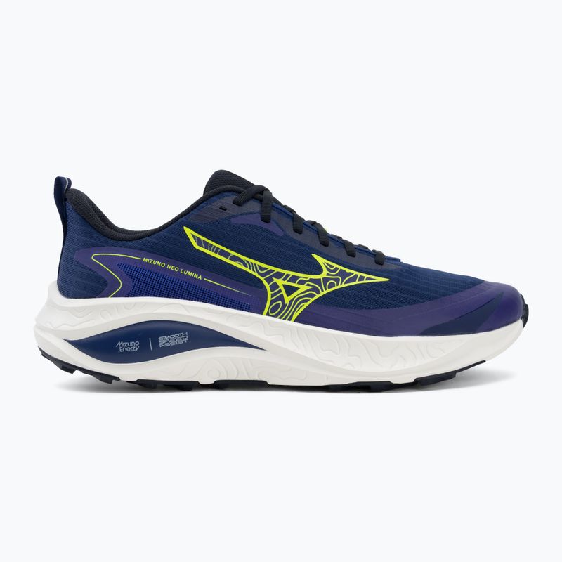 Încălțăminte de alergare pentru bărbați Mizuno Neo Lumina surf the web/lightning yellow 2