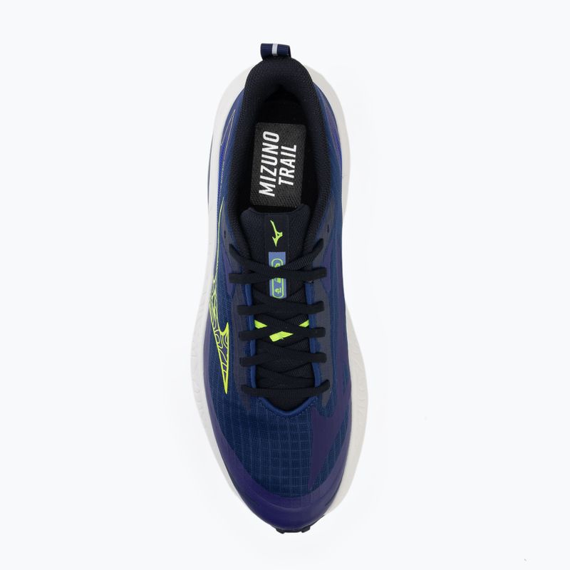 Încălțăminte de alergare pentru bărbați Mizuno Neo Lumina surf the web/lightning yellow 5
