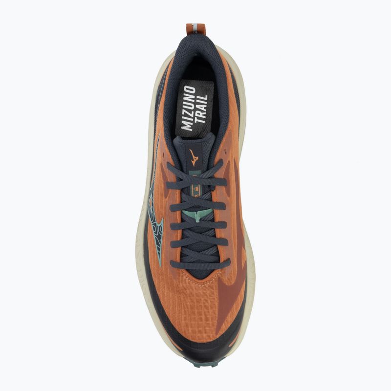 Încălțăminte de alergare pentru bărbați Mizuno Neo Lumina sunburn/gobling green/summer sand 5