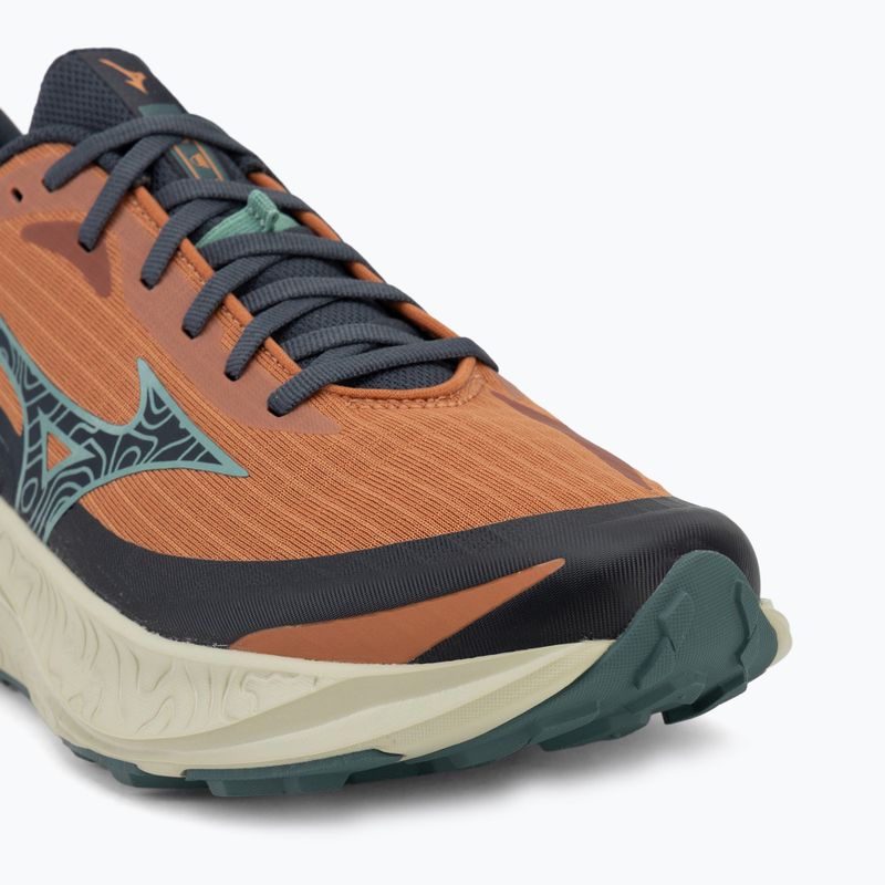Încălțăminte de alergare pentru bărbați Mizuno Neo Lumina sunburn/gobling green/summer sand 7
