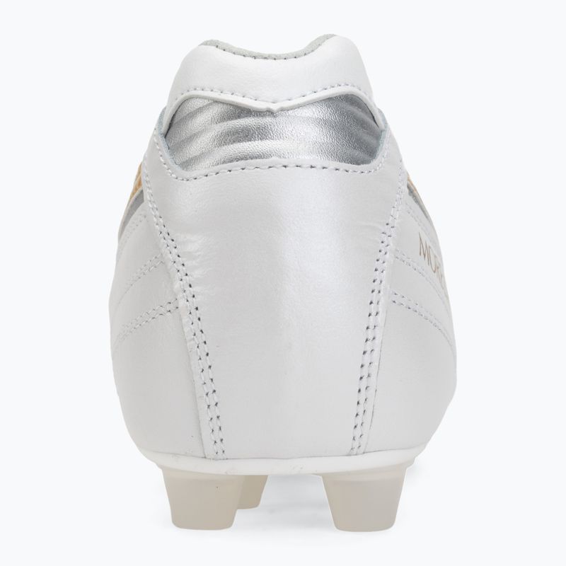 Încălțăminte de fotbal Mizuno Morelia II Japan FG white/football gold/galaxy silver 6