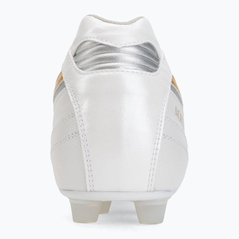 Încălțăminte de fotbal Mizuno Morelia II Elite FG white/football gold/galaxy silver 6