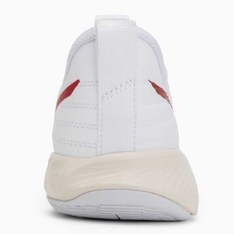 Încălțăminte de volei pentru femei Mizuno Wave Momentum Pro white/rose elegance/lava falls 6