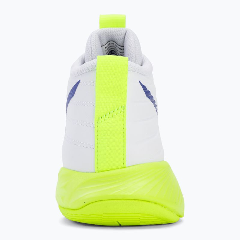 Încălțăminte de volei Mizuno Wave Momentum Pro Mid white/lightning yellow/dazzling blue 6